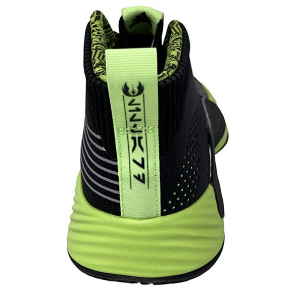 adidas Dame 5 Star Wars Lightsaber Basketball Shoes Sneaker Black Green Boys 6 - Picture 7 of 12